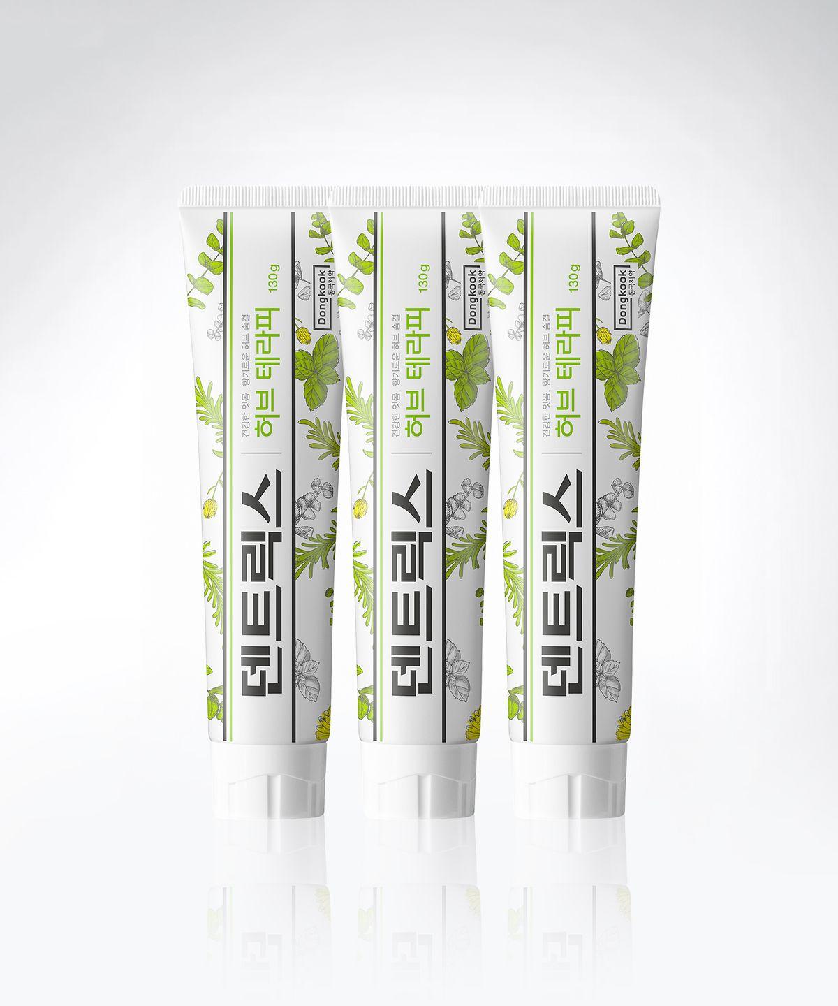[3 Pack] Dentrix Herb Therapy Toothpaste 130g (3 Pieces)