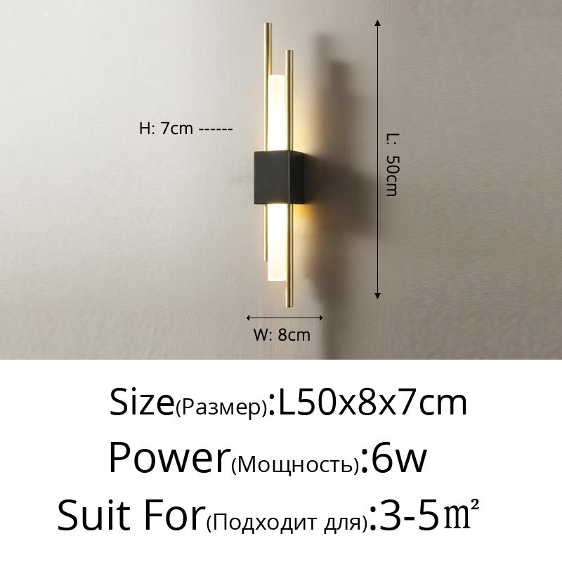 Lampada da parete moderna a LED Lampada da parete per corridoio corridoio loft semplice Nuova illuminazione per interni per la casa Lampada decorativa Lampada da comodino per camera da letto