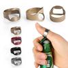 1/3PCS Silver Bar Supplies Stainless Steel Gadgets Beer Bottles Opener Kitchen Tool Finger Ring Openers