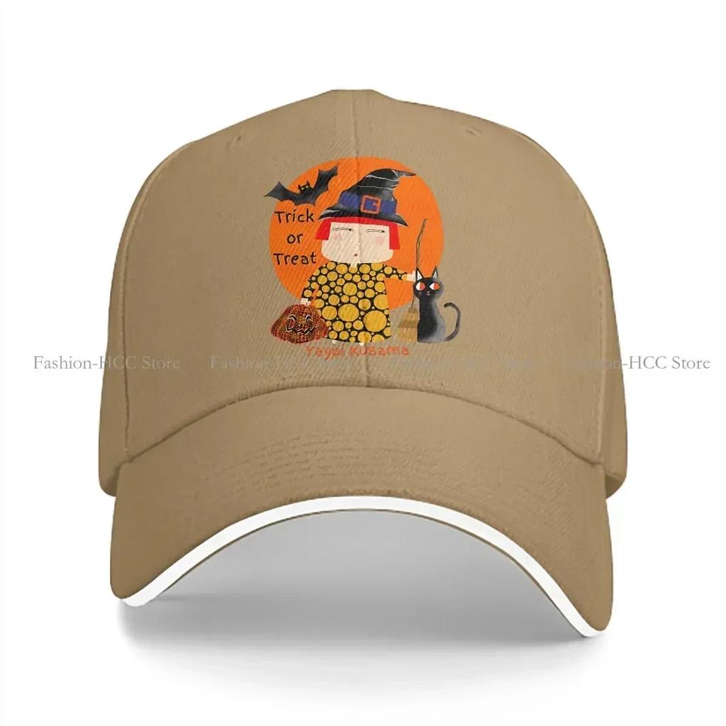 Halloween Baseball Cap Unisex Hats Women Visor Protection Snapback Yayoi Kusama Caps