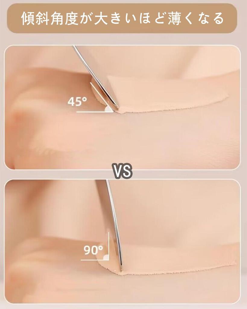 LIKENNY Stainless Steel Makeup Cosmetic Mixing Spatula for Mini Lip and with Storage Bag Spatula, Foundation, Concealer, Palette, Lipstick, Eyeshadow,