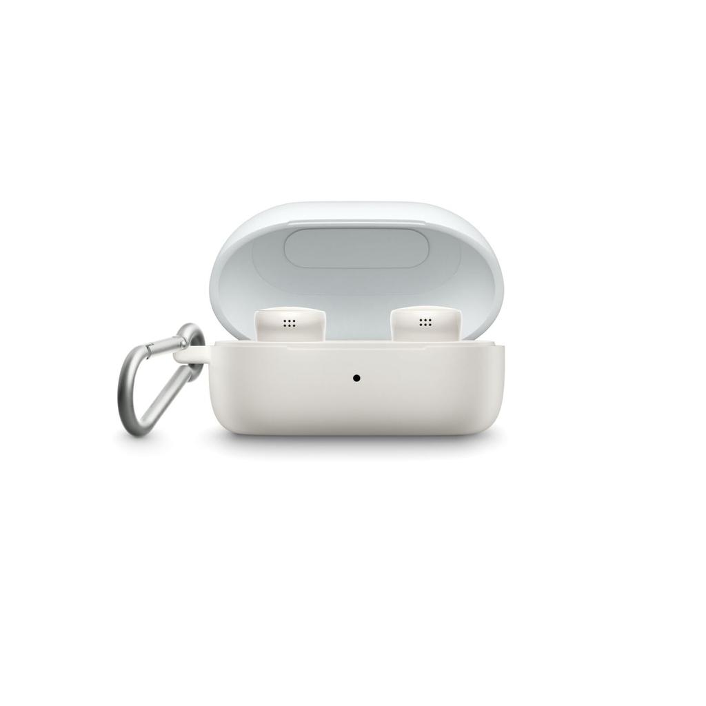 Silikonový obal na sluchátka Bose QuietComfort, bílý kouřový