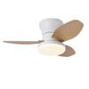 2025 Retro Ceiling Fan Light with Integrated Variable Frequency Chandelier for Living and Dining Rooms
