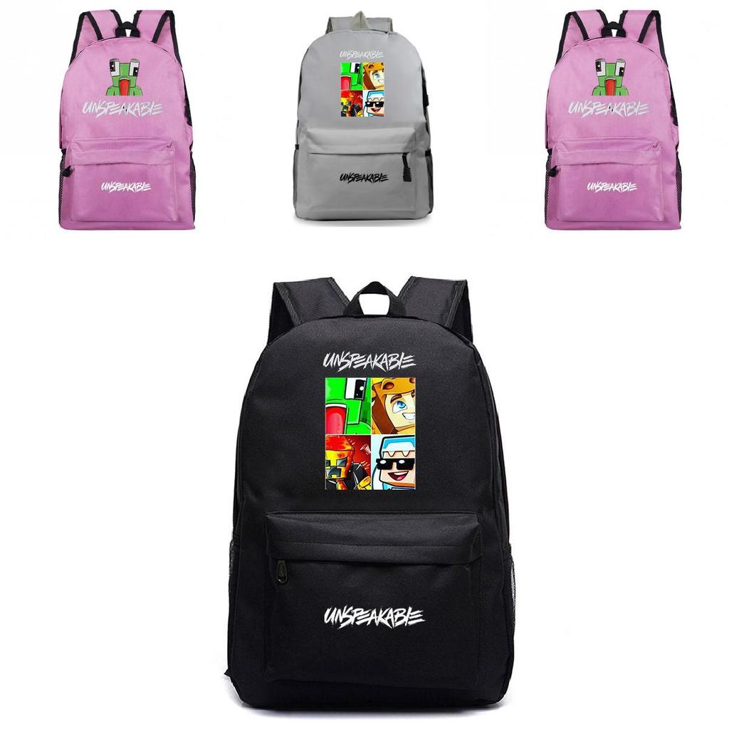 Unspeakable Backpack With Large Capacity For Boys And Girls
