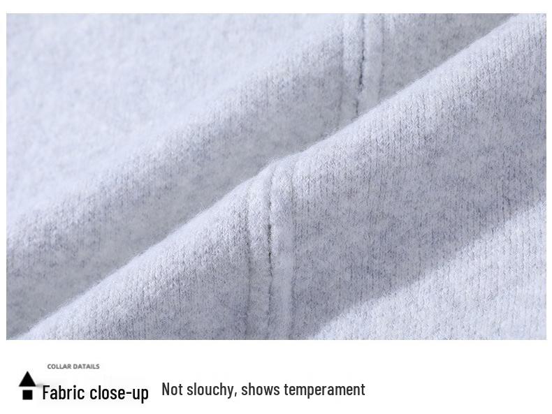 High-Quality Unisex Hooded Knit Cardigan – Warm, Thick, Casual Zipper Sweater