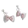 Fashionable Lovely Fabric Bowknot Hanging Accessory for Home Decoration and Special Gifts With A Soft Color Palette