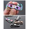 Fidget Spinner Roller Keychain Metal Hand Fingertip Spinning Top Tip EDC Stress Reducing Toys Anti Anxiety Adults Men Children