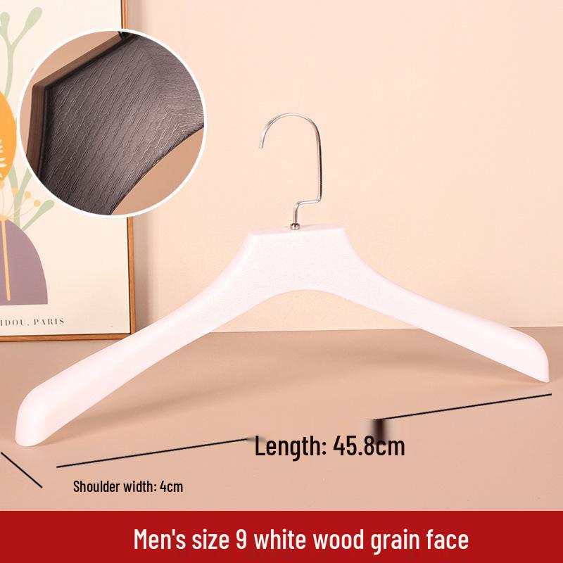 Non-Slip, Mark-Free Plastic Hangers for Home & Store Use - Ideal for Clothes Storage