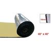 Isolant thermique de voiture sourcing map tapis isolation acoustique voiture porte capot moteur 10mm 40"x40" 100x100cm