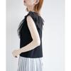 ROPE PICNIC emur Tulle Frill Knit, Women's, GDM24520, Off-White (15)