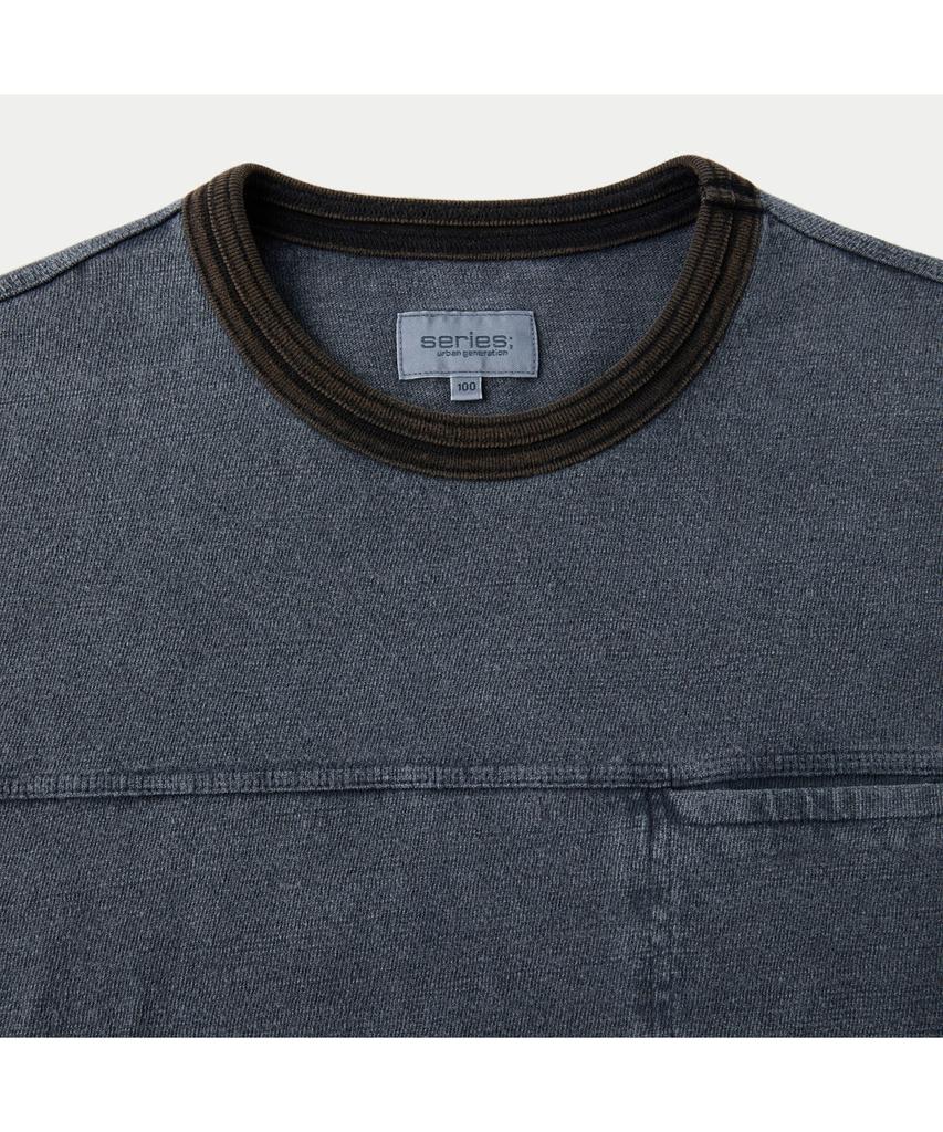 Silijeu Dyed Waffle Short Sleeve T-Shirt Satam26531Bud