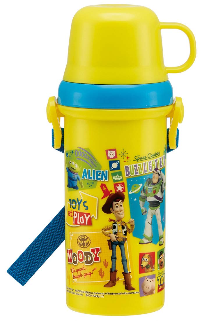 

Skater Water Bottle with Toy Story 20 PSB5KD Children s Cup, Disney, 480ml,
