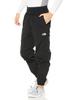 Free Run Long Size S Pants, Men's, Water-Repellent, Stretch, Black,