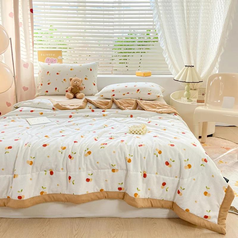 New Wormwood Xia Liang Quilt Puff Cotton Air Conditioning Mosquito Repellent Quilt Summer Fragrance Lunch Break Quilt
