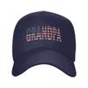 American Fathers Day Usa Flag Grandpa Baseball Cap Dropshipping Birthday Mens Caps Womens
