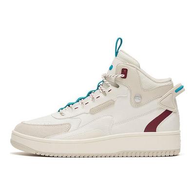 Versatile Casual Lightweight Comfortable Slip-Resistant Shock-Absorbing Durable Mid-Top Sneakers Men Sneakers White 112148013R-6