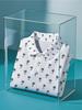 Men's Short Sleeve Polo Shirt with Flat Digital Print Pattern - No Texture