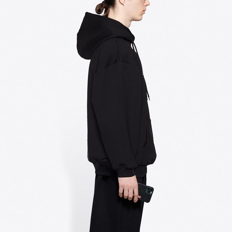 Balenciaga Pánska nová mikina s kapucňou stredného strihu s autorskými právami 570811TIV551070