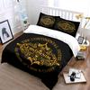 Continental Hotel Art Pattern Bedding Duvet Cover Set Duvet Cover Pillowcases  (1*Duvet Cover 2*Pillowcases, without duvet insert)