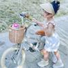 Retro Pastoral Rattan Bicycle & Scooter Basket for Kids