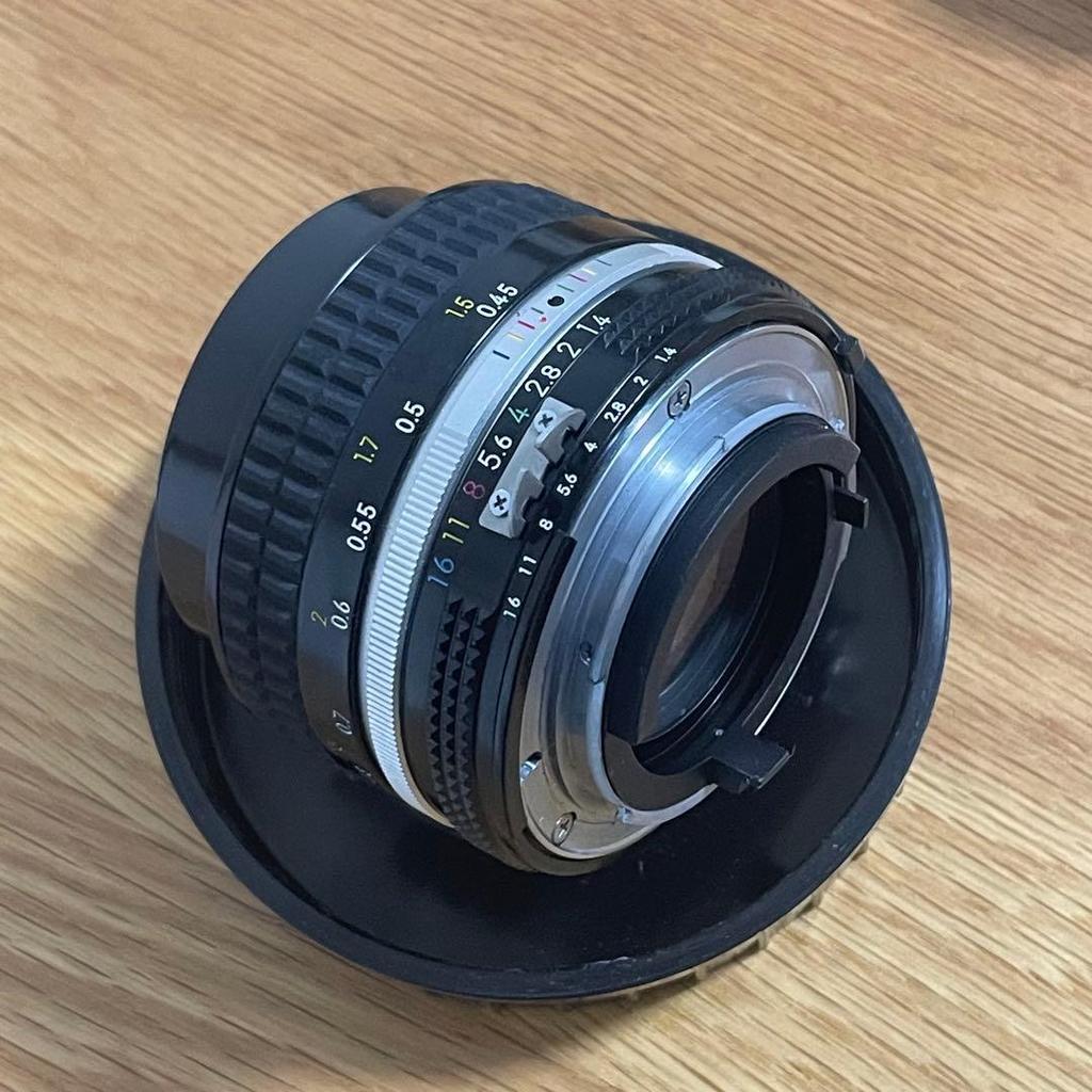 Used Nikon NIKKOR 50mm f/1.4 prime lens