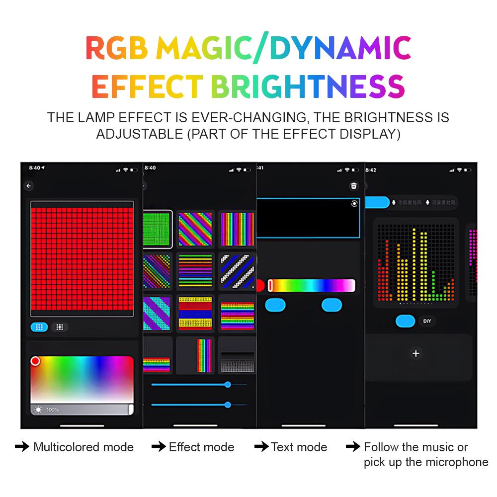 400 Led String Curtain Lights with Remote and APP Control 6.5x6.5Ft DIY Hanging Fairy Lights 5