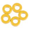 T37-6 Iron Powder Cores 9.5*5.2*3.3Mm Al=3.0Nh/N2 8.5Uo Iron Dust Core Ferrite Toroid Core Coating Yellow Gray