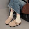 Retro Birken Bag Head Slippers Women's Outer Wear 2025 Spring and Summer New Thick Bottom One Pedal Boken Casual Lazy Half Drag