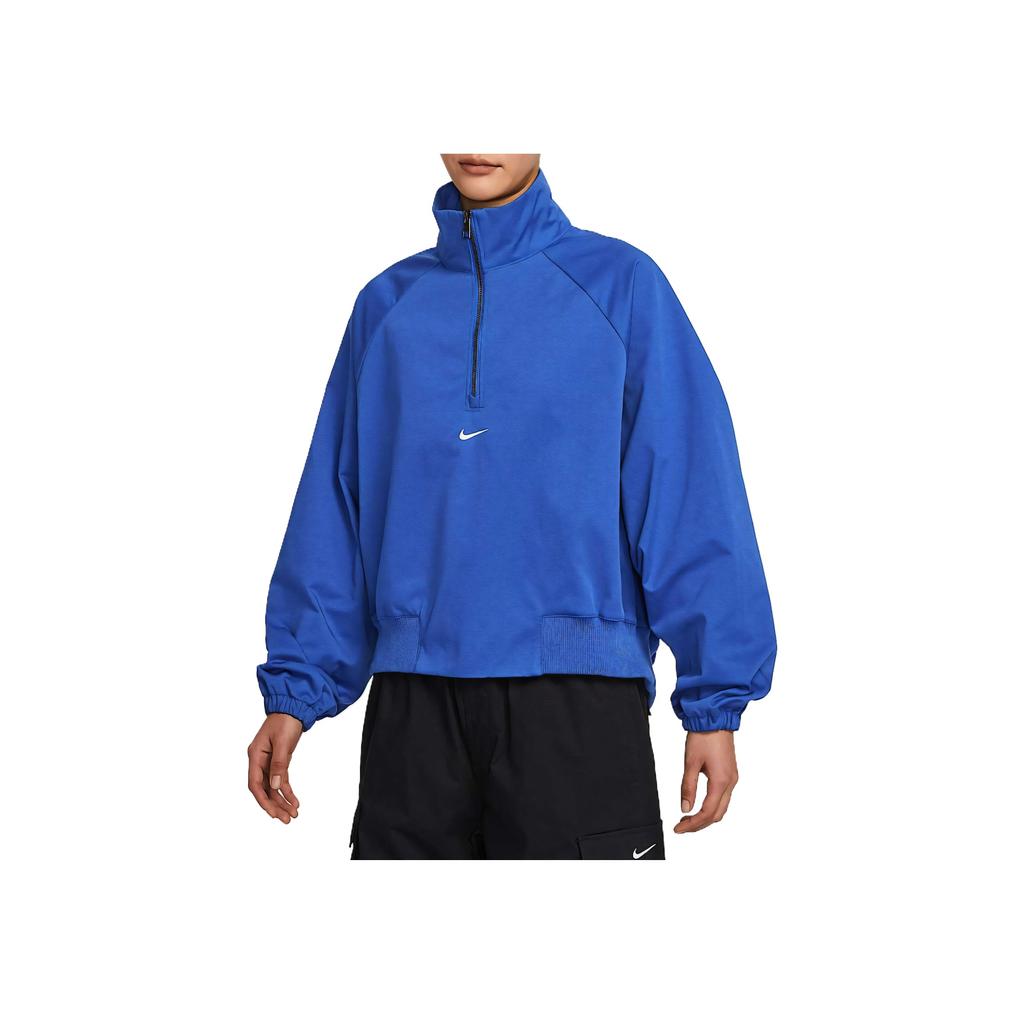 Nike Sportswear SS25 Fashion Comfortable Versatile Soft Long Sleeve Jacket Women Jacket Game-Royal Sail HJ0234-480