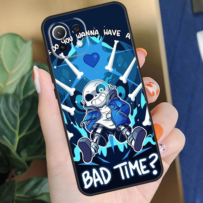 Undertale Sans Case For Xiaomi 13 14 11T 12T 13T Pro 12 Lite 12X POCO X3 X5 Pro F3 F4 X4 M5s C65 F5 Cover