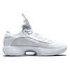 Air Jordan 35 Low PF White Metallic Silver Unisex Sneakers CW2459-100