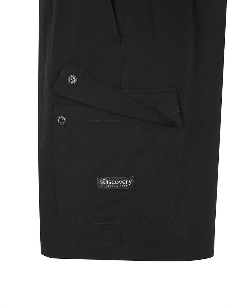 DISCOVERY EXPEDITION Freshvent Fulton Training Cargo Shorts (Black)