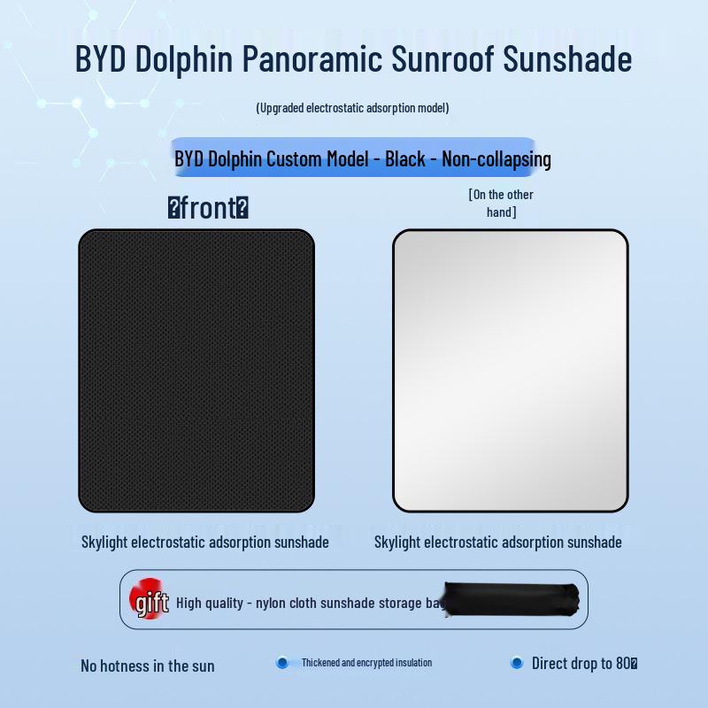 BYD Seal Tang Han Suede Heat Insulation Sunroof Shade