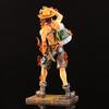 Anime One Piece 10th Anniversary Backpack Fire Fist Ace Luffy Brother Collectible Figurines PVC Doll Statue Model Toys