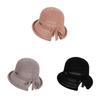 Summer Breathable Knit Bucket Hat With Sun Protection For Women