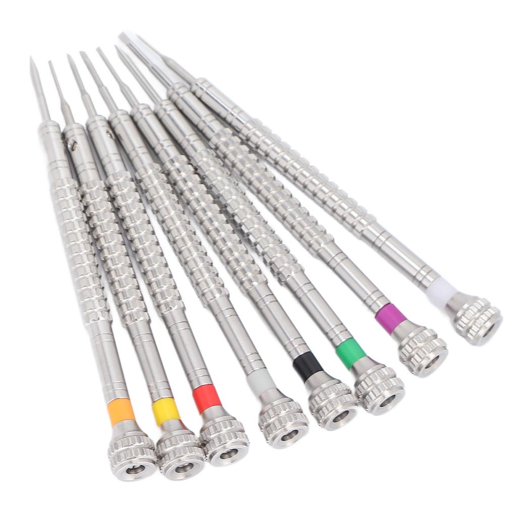 Sada šroubováků na hodinky Různé rozlišitelné barvy Kompaktní Praktické Dlouhotrvající Drobné Opravy