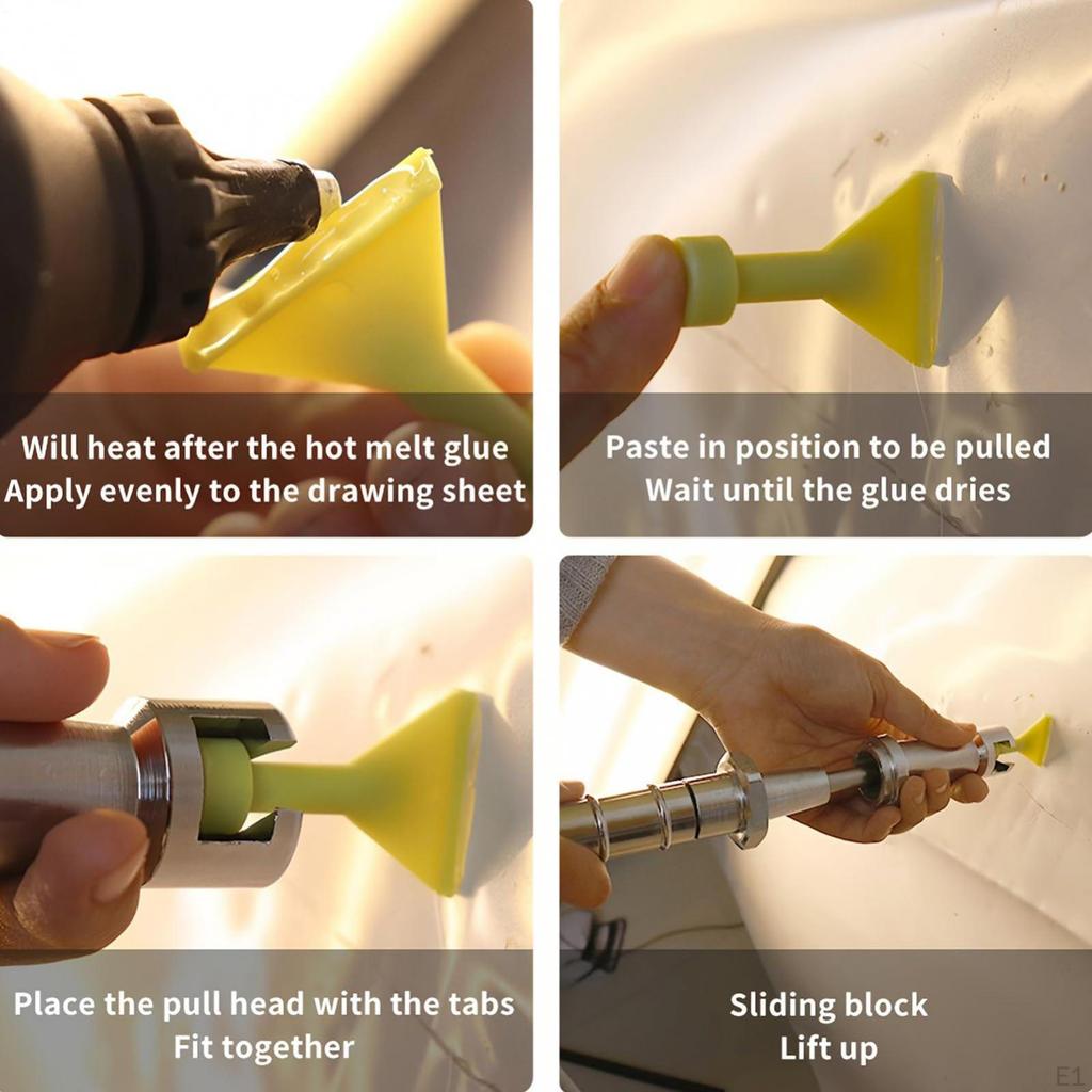 Auto Tool, Removal Tool Carbon Steel Adjustable Car Slide Mallet for Refrigerators Vehicles