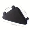 Waterproof Bicycle Triangle Bag Spacious Storage Bike Beam Hanging Bag  Outdoor Sports