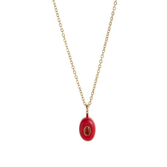 Ideal for Daily Wear Dates Necklace Copper 2.2 Cm 1 Pc