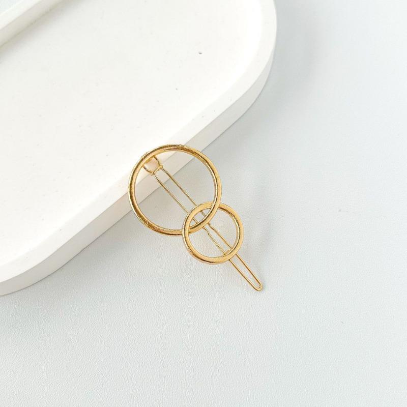 Bow Hairpin Love Pentagonal Alloy Clip Cute Hair Accessories Frog Clip Jewelry Female Bangs