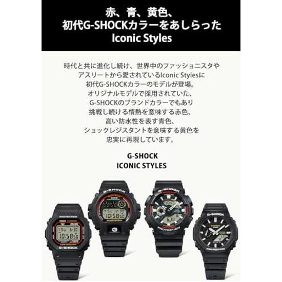 Casio G-Shock Wristwatch Iconic Styles DW-5600RL-1JF Mens Black