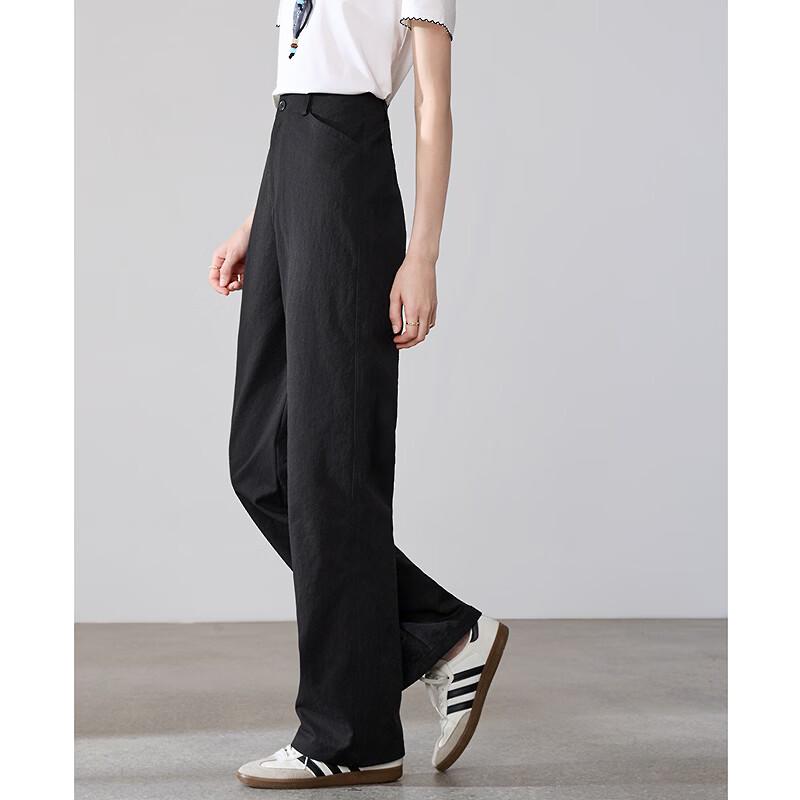 BETU Women's 2026 Spring High-Waist Straight-Leg Suit Pants