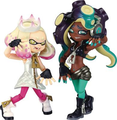 Figma Splatoon 2 Tentacules figurine d'action peinte en ABS PVC non à l'échelle &