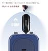 [Technical Approval Certified] Wireless 2.4G Headphone Set with Portable Stage Speaker, 50-meter Transmission Range, Auto-Pairing, Speaker