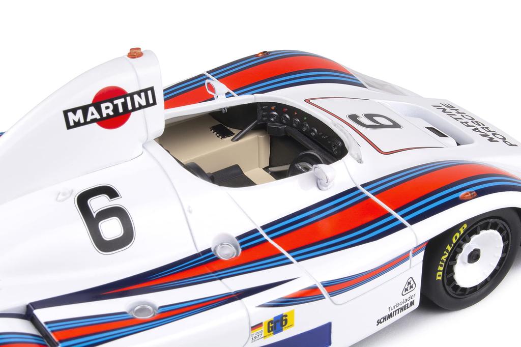 Solid Porsche Diecast Car Scale 24 Hours of Le Mans 1978 Ickx 2nd 936/78 1/18 Wollek, Barth, #6