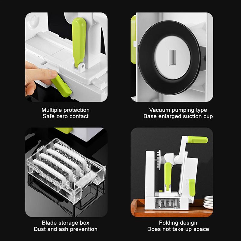 Struhadlo na zeleninu, spirála na brambory, kráječ na brambory, spirála na ovoce a zeleninu, stroj na výrobu nudlí, multifunkční kuchyňské pomůcky