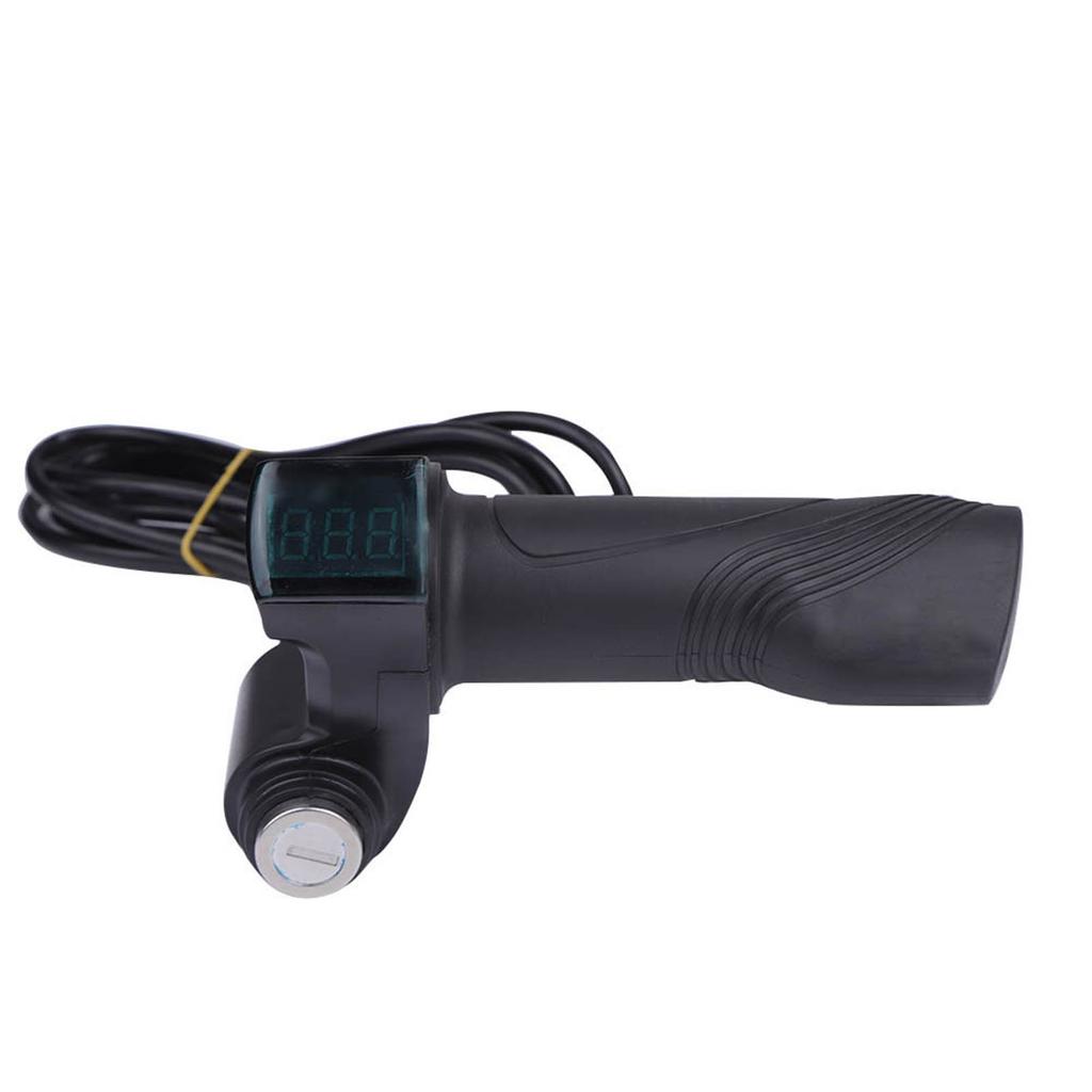 Power Indicator with Digital Voltage Display for Electric Scooters and Bikes, Accurate Mie Calculation, Plastic Material for All