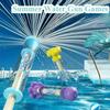 1/2PCS Fireworks Spray Toy Pull-Back Water Gun Outdoor Splash Games for Pool Lawn Activities Kid Summer Interactive Beach Gift