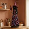 Cadouri Tematice Vrăjitoare Sezoniere Figurină de Toamnă, Statuie de Halloween, Decor de Masă de Toamnă, Decorare Raft Statuete Colecționabile pentru Șemineu
