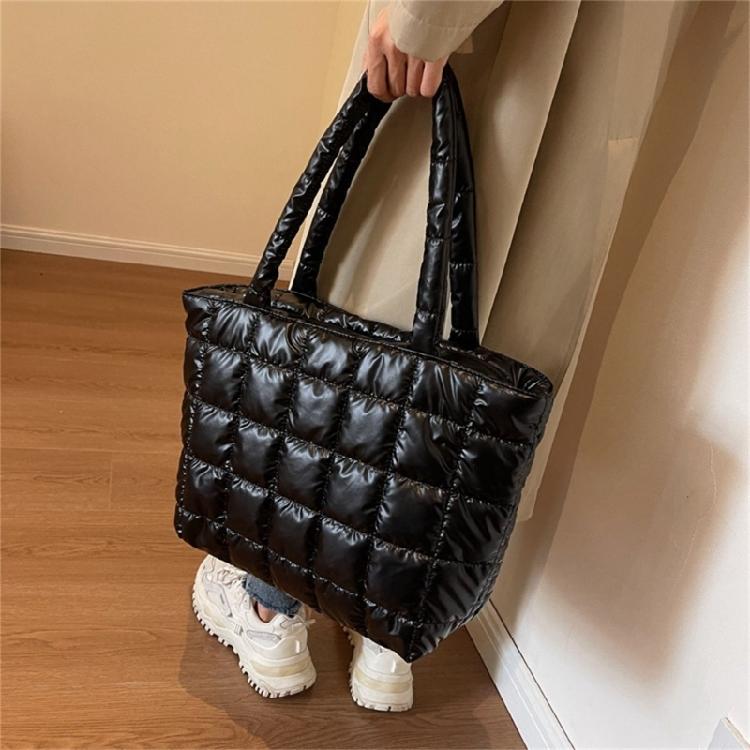 Puffer Bag for Women Functional and Fashionable Shoulder Bag Shopping Handbag